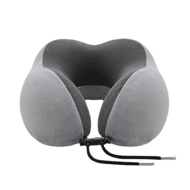1 pezzo di protezione per il collo con cuscino a forma di U, nuovo supporto in cotone memory, design portatile, massaggio, pisolino, comfort, viaggi d'affari disponibili