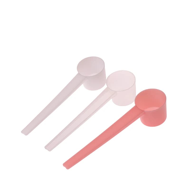 10Pcs/pack 5g PP Measuring Spoons Coffee Protein Milk Powder Scoop Home Kitchen Gadgets DIY Plastic Measuring Spoon