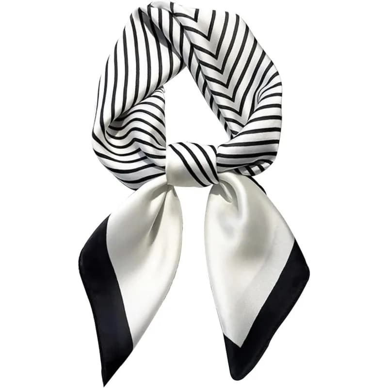 Satin Head Scarf for Women Hair Scarves Accessories Lightweight Fashion Wrap Neck Silk Sleeping Headscarf