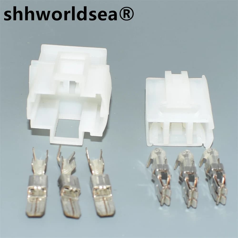 Shhworldsea 3pin maschio femmina per Skoda accendisigari apertura luce ambientale senza perdita di cablaggio spina 1J0 919 321