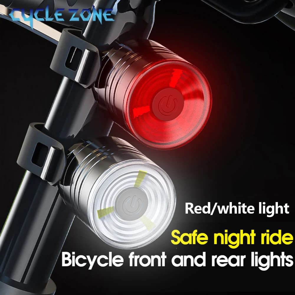 Lixada back light for bike LED back light for bicycle safety night light for cycling rear light warning accessories for Mountain Bike 2024