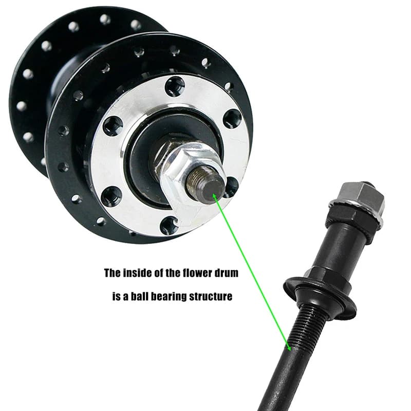 1Pc 150/180MM Bici Anteriore Mozzo Ruota Posteriore Assi Della Bicicletta In Metallo Solido Mandrino Leva Dell'albero Del Cambio Ciclismo Accessori di Ricambio