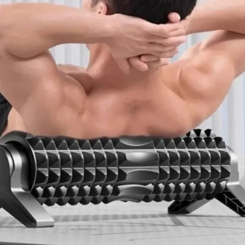 Professional massage roller with foam roller with tips for leg and back muscles relaxation tool Man Deep Fabric Massage