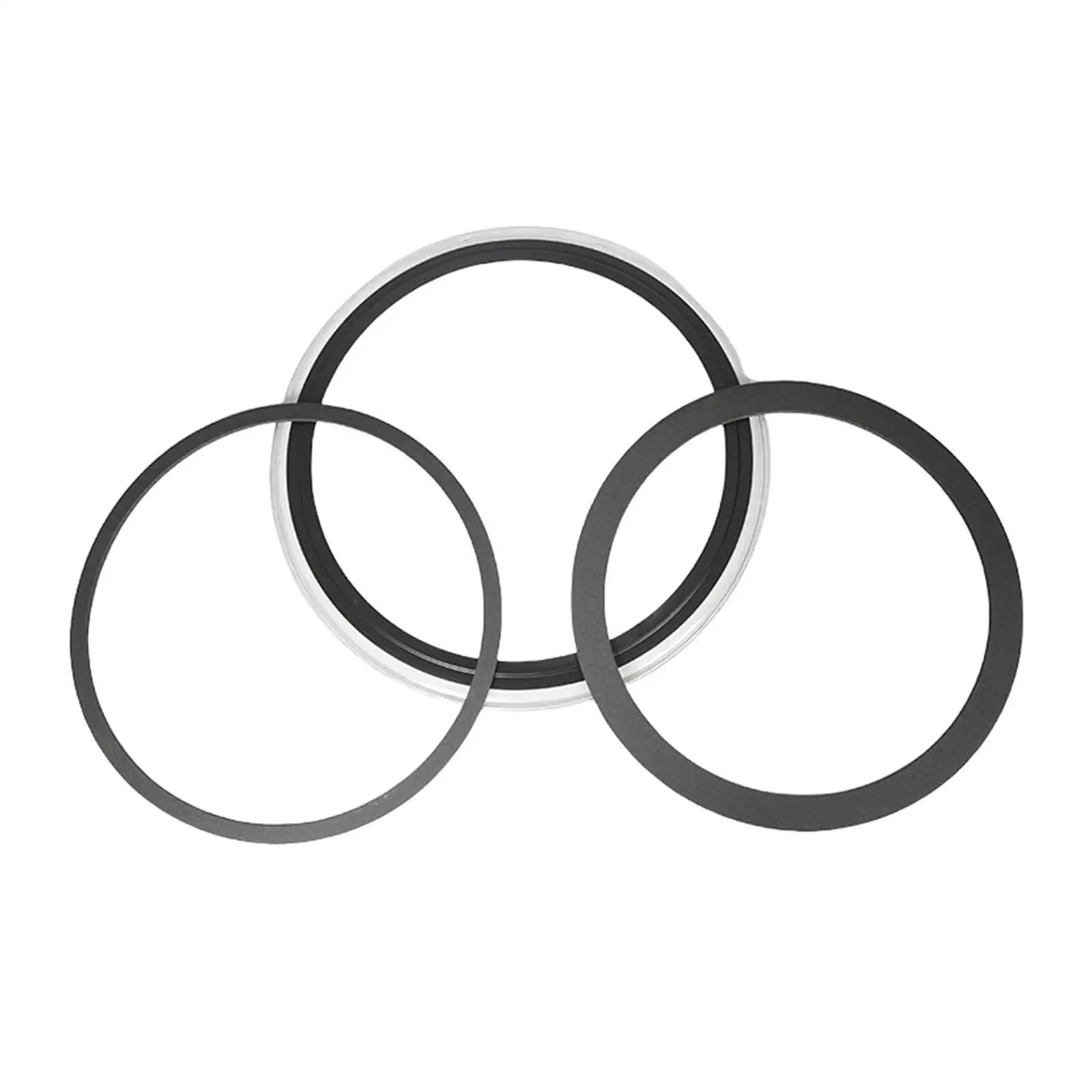 Anello Smorzatore per Pelle del Tamburo, Pad in Poliestere per Rullante e Pratica di Percussioni