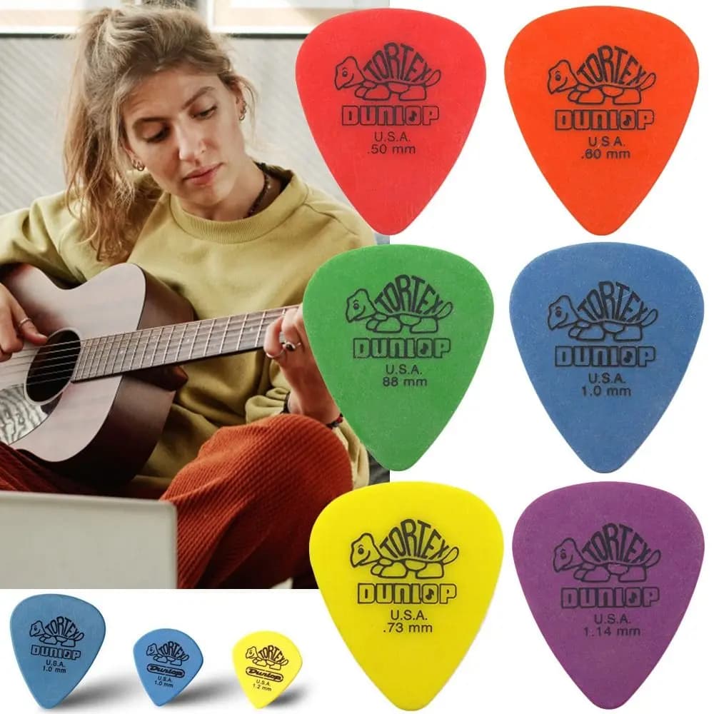 10 pezzi nuovo stile antiscivolo multicolore plettri musicali accessori per chitarra plettri per chitarra plettri triangolari