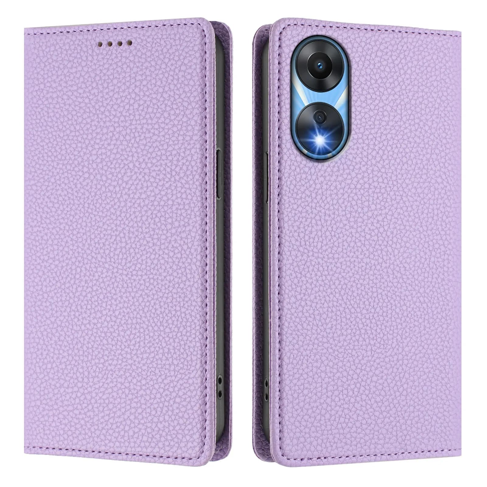 Custodia a portafoglio magnetica per OPPO A94 A92S A79 A78 A74 A72 A60 A58 A57 A54 A38 A36 A32 A17 A15 - Cover per telefono in pelle con slot per carte