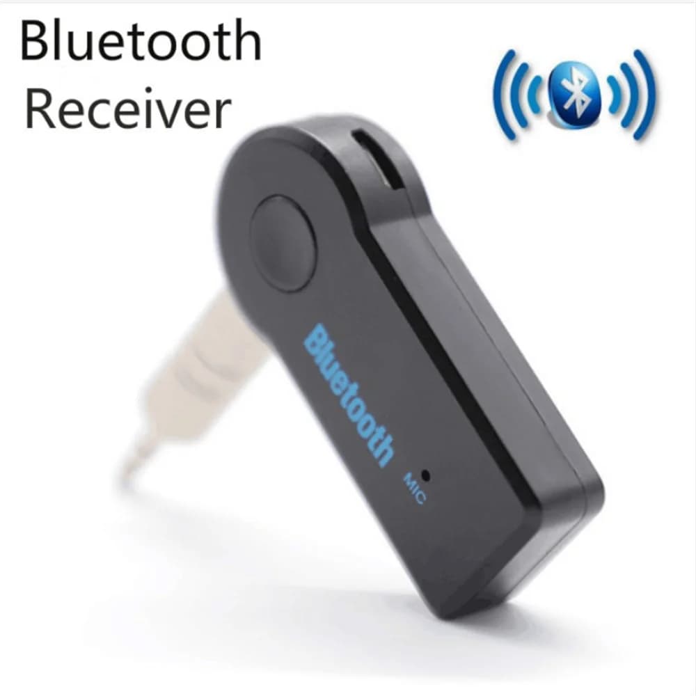Ricevitore Bluetooth 5.0 per auto Bluetooth AUX wireless, adattatore presa da 3,5 mm, convertitore audio stereo vivavoce per telefono cellulare