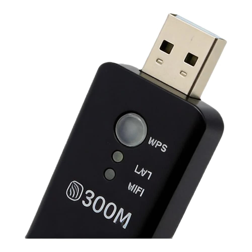 Black USB WiFi Repeater Adapter Wireless AP Repeater Converts Wireless To Ethernet Signal Efficient Signal Boosting