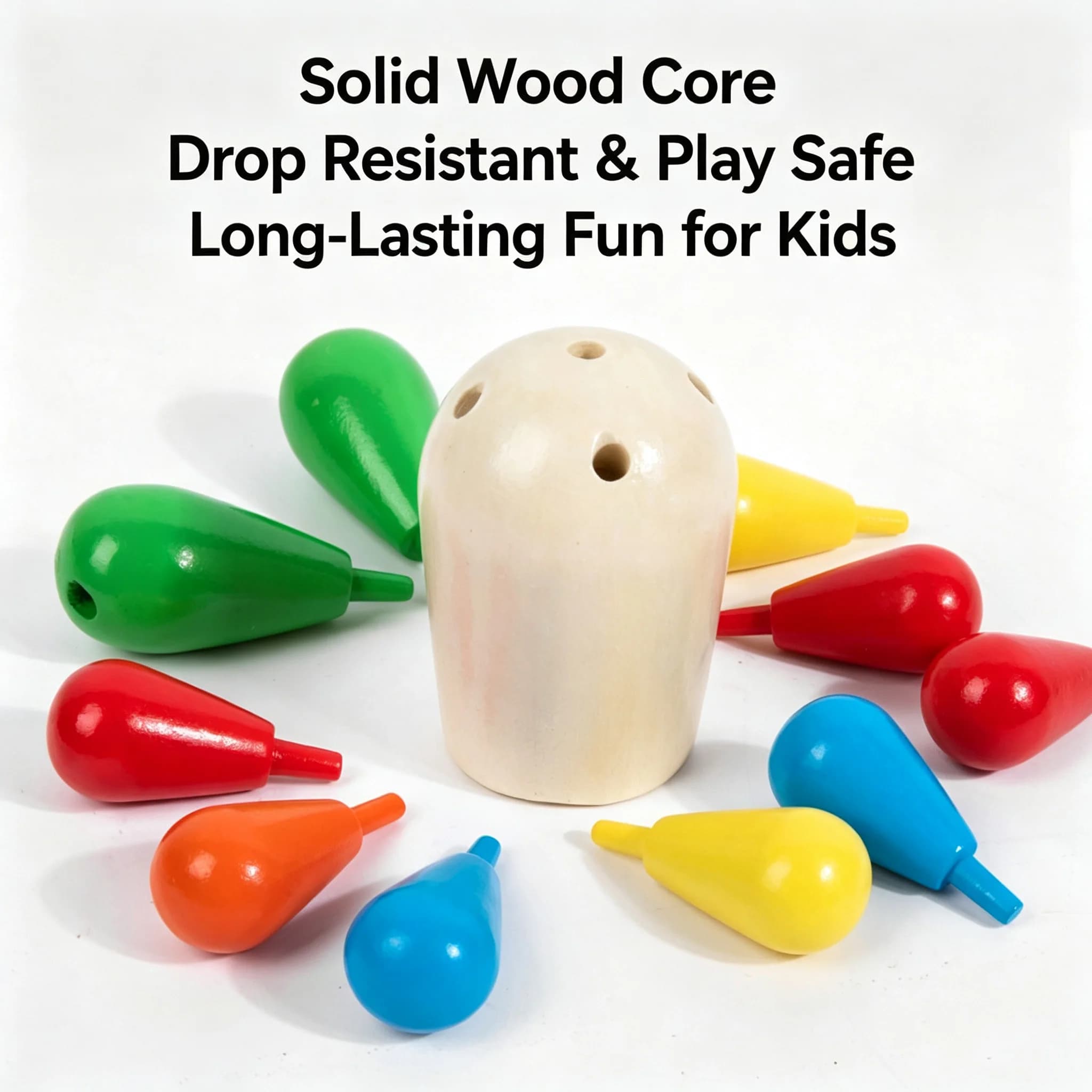 Montessori Early Education Wooden Cactus Toy Insert Building Blocks Kids Assemble Wooden Cactus Tree Educational Toy