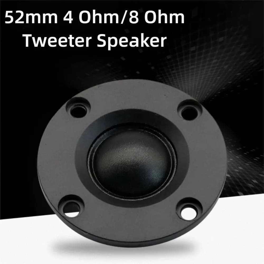 2 Pz/set New Audio Speaker Round 52MM 4 Ohm/8 Ohm Silk Member 10W-20W Hifi Bluetooth Speaker