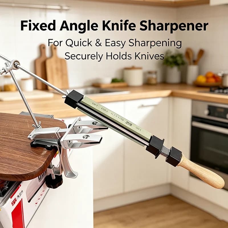 Diamond Fixed-Angle Kitchen Knife Sharpener Professional Fast Grinding Tool For Chef Knives And Scissors