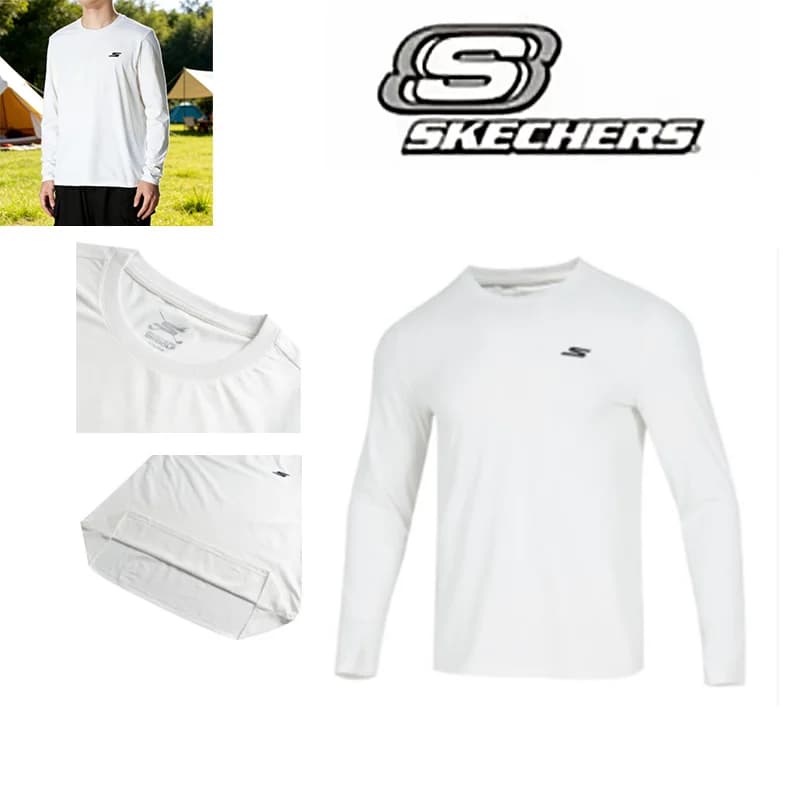 Maglietta a maniche lunghe Skechers da uomo P225M287-0019