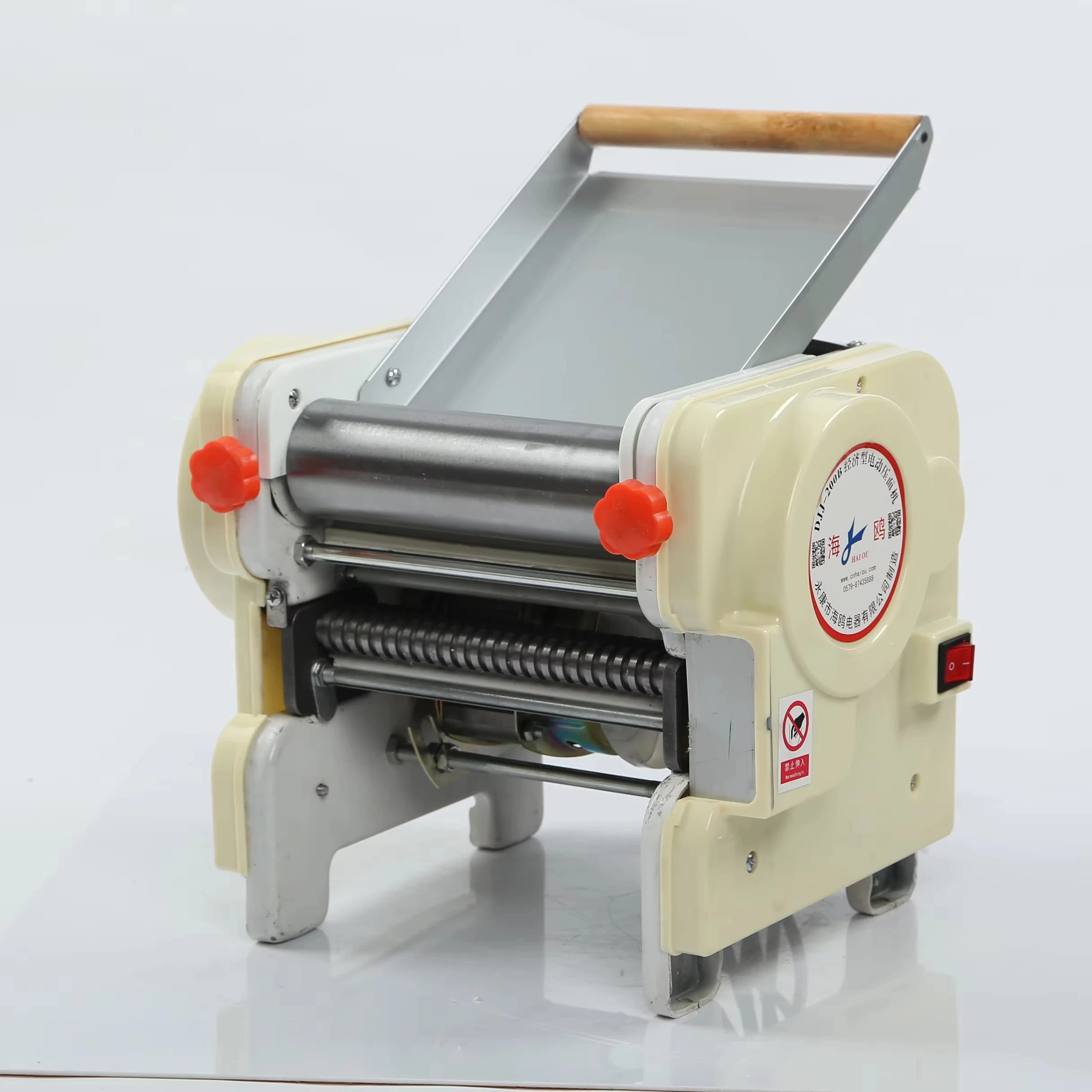 DJJ-160C Macchina per pasta commerciale Motore 220V Certificato CE 15-20 kg/h Pasta per appiattire la pasta Ravioli Maker per hotel domestici e pizzi