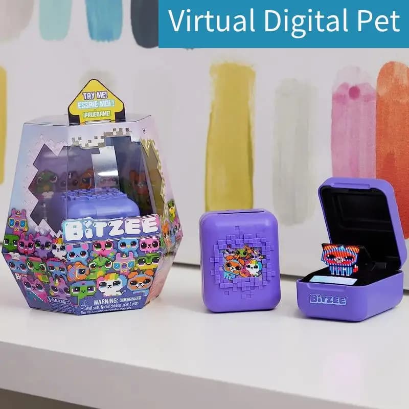 Bitzee Tamagotchi Toy Virtual Digital Pet Toys for Children Electronic Digital Pets Virtual Games Smart Tamagotchi Girls Toys