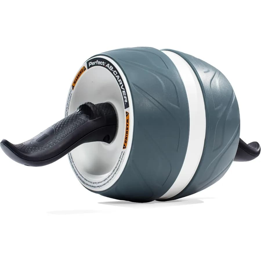 Ab Carver roller wheel with built-in spring resistance, central training equipment at home