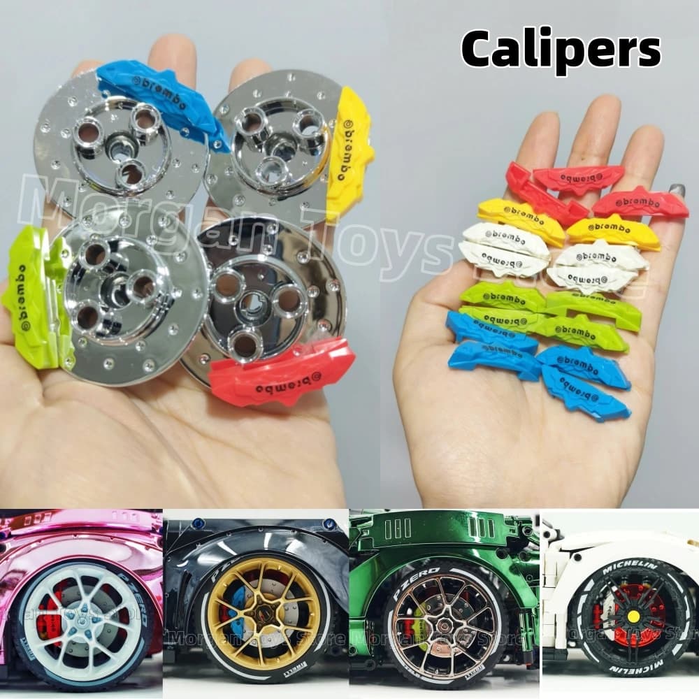MOC Calibri Tecnologia Accessori Compatibile Con LEGO CADA MouldKing SEMBO 1:8 Auto 42115 42143 42125 Mattoni da Costruzione Blocchi