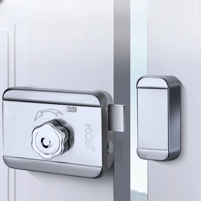Sistema Wireless KOB con Serratura Integrata, Controllo Remoto Elettronico, Serratura per Porta in Ferro, Controllo Accessi IC, Cancello Intelligente
