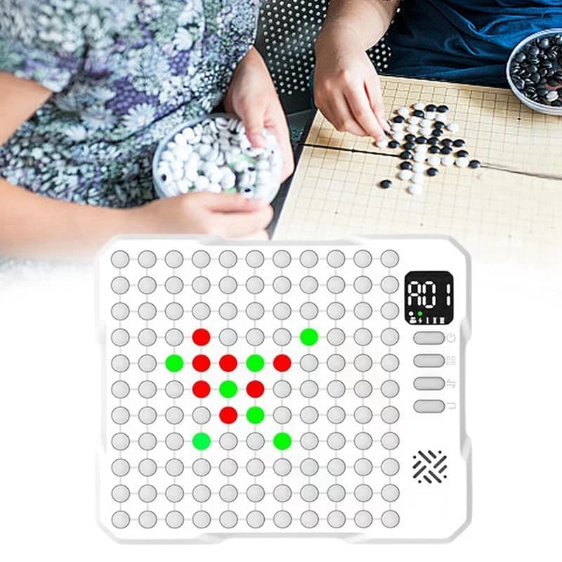 AZ-14-In-1 Smart Gomoku Go Electronic Board Game Tabletop AI Battle Training Thinking Puzzle Game Toy for Kids Adult