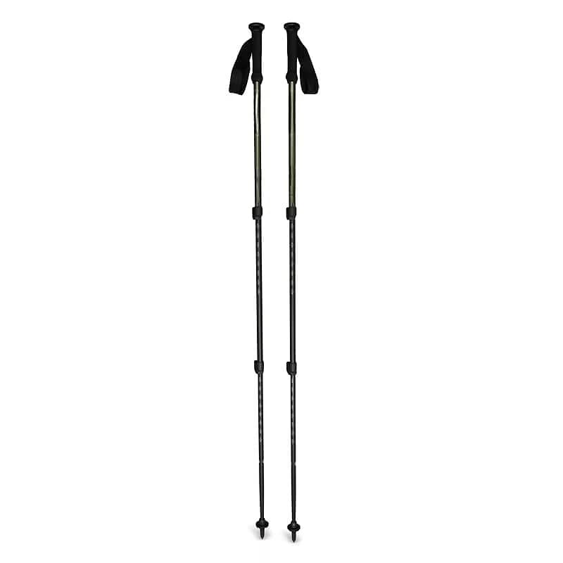 Aluminum lightweight trek stick, 3-section adjustable trek stick with EVA foam grip, cushioning design for outdoor use