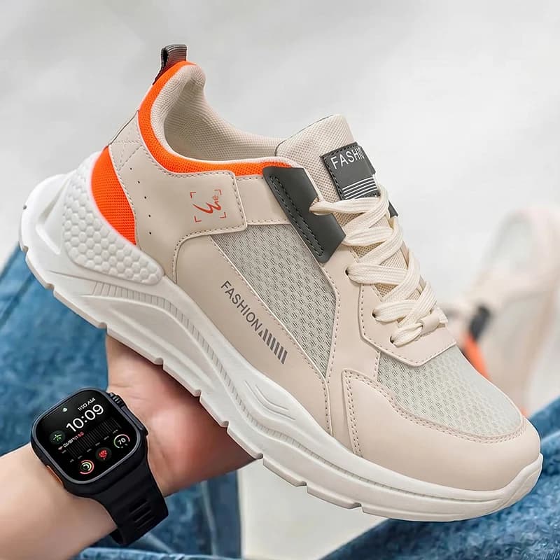 2026 Summer Men's Casual Sneakers, Lightweight Breathable Mesh, Anti-slip Durable Outdoor Sports Running Shoes
