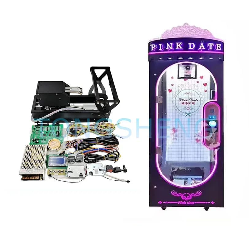 Kit Scheda Madre per Macchina Taglia Chiavi Arcade Pink Date con Funzione Push Prize