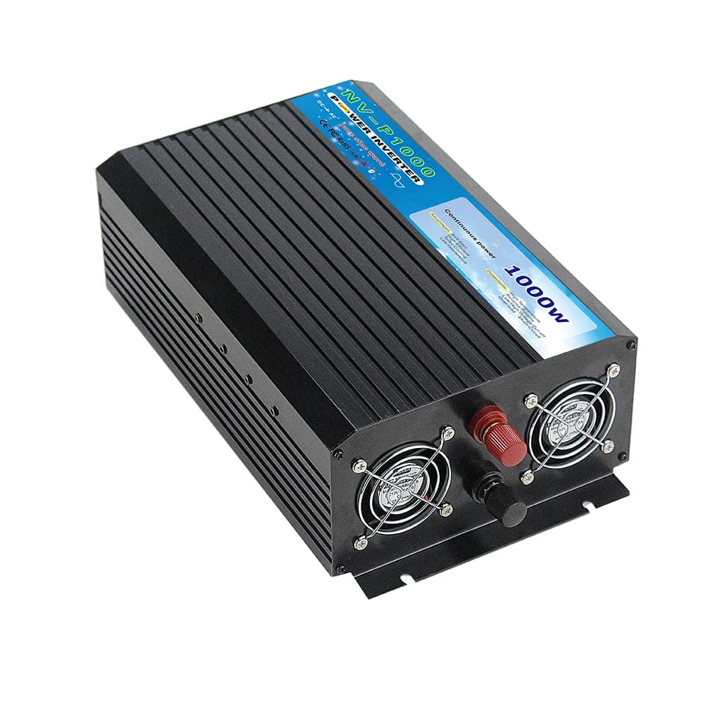 1000W 1KW 1000 Watt Solar Inverter DC To AC Pure Sine Wave For Solar Panel System 48V 24V 12VDC To 110V 120V 220V 230V 240VAC
