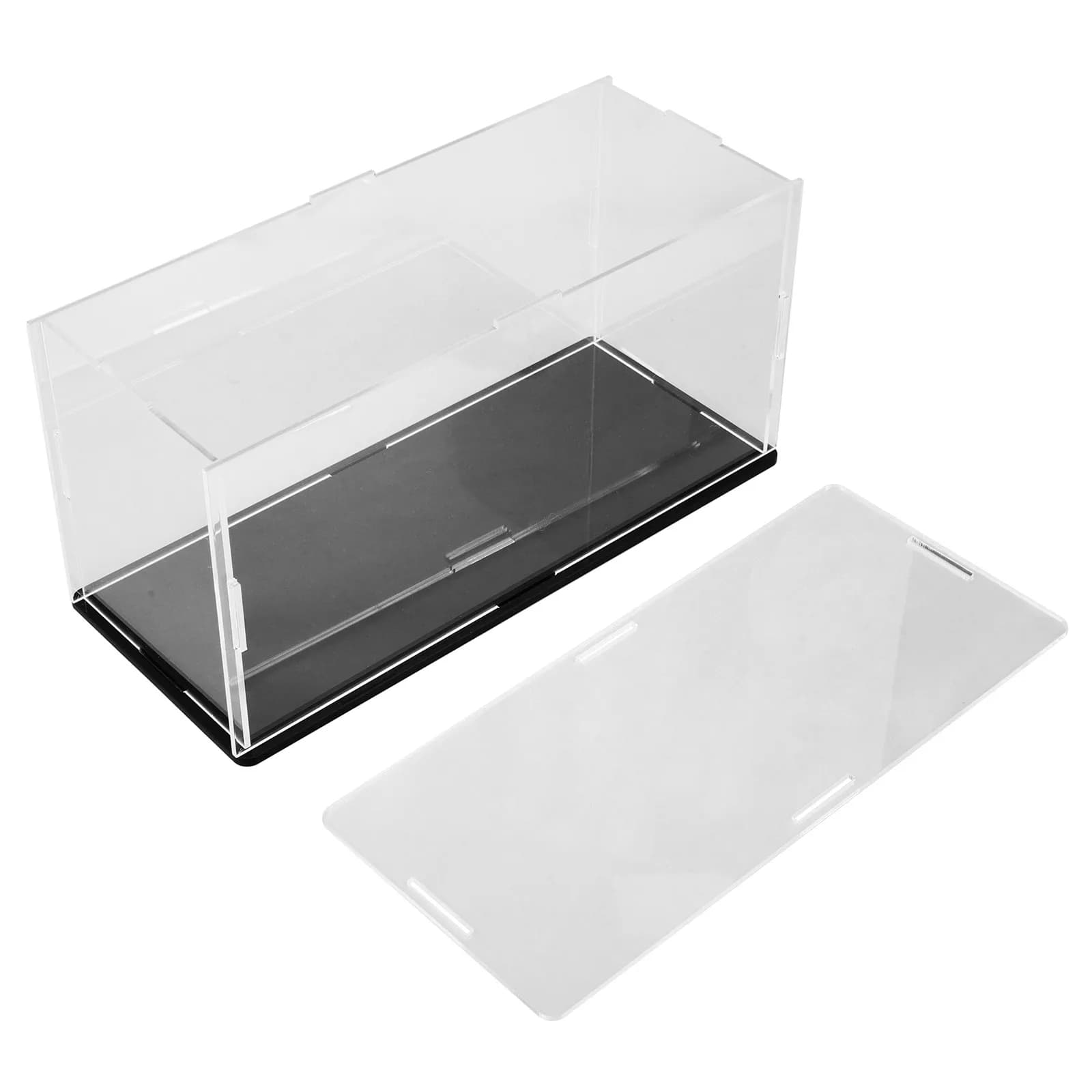Espositore Trasparente per Piccole Action Figure, Vetrina Protettiva per Mini Collezioni, Organizzatore da Bancone