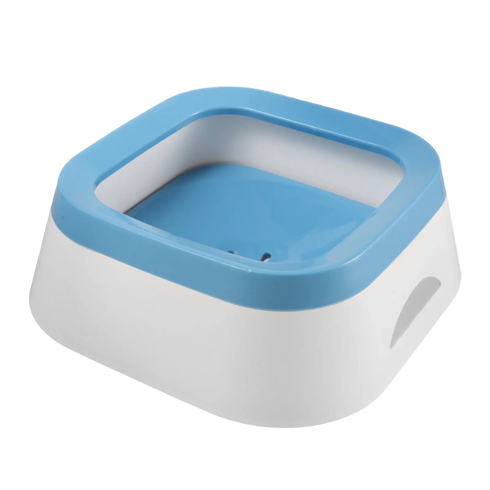 Ciotola Anti-Rovesciamento per Animali Domestici, Rossa in Plastica, per Cani e Gatti, Resistente all'Usura, Facile da Pulire, Accessorio per Animali