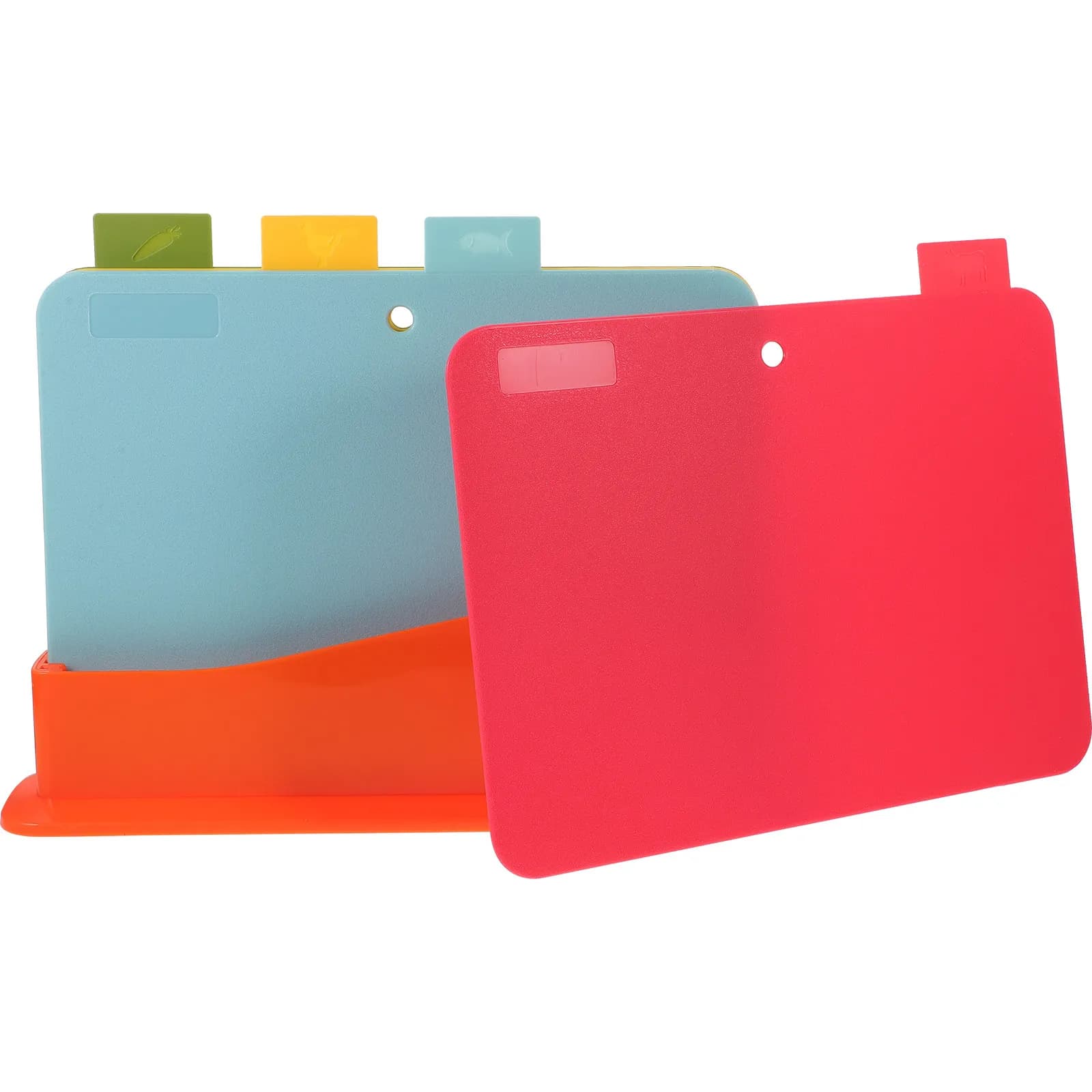 Set of 4 Sizes in Plastic Anti-Muff, Multi-purpose Kitchen, with Hole for Hanging, Easy to Clean, for Meat and Vegetables