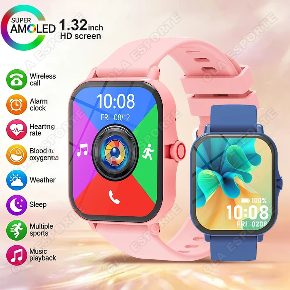 Nuovo Smartwatch 2026 per Donne con Schermo AMOLED HD da 1,83\", Impermeabile IP68, Monitoraggio del Sonno e della Frequenza Cardiaca, Orologio Sportivo Intelligente per Signore