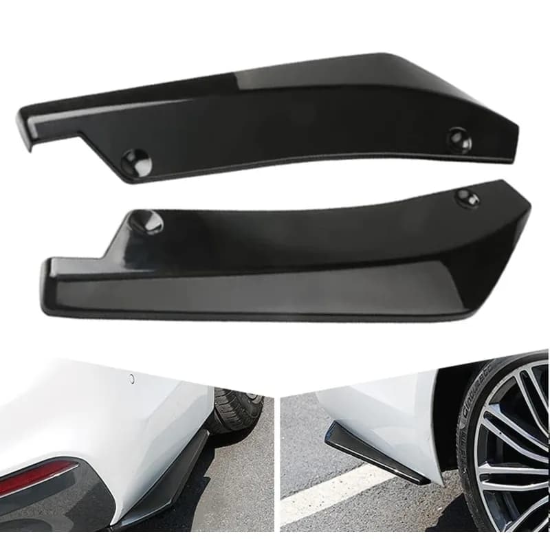 TRD Per 2PC Paraurti Posteriore Lip Wrap Angolo Diffusore Splitter Canard Spoiler Protezione Per VW Golf Mk8 MK7 MK7.5 MK6 MK5 GTI GTD GTE