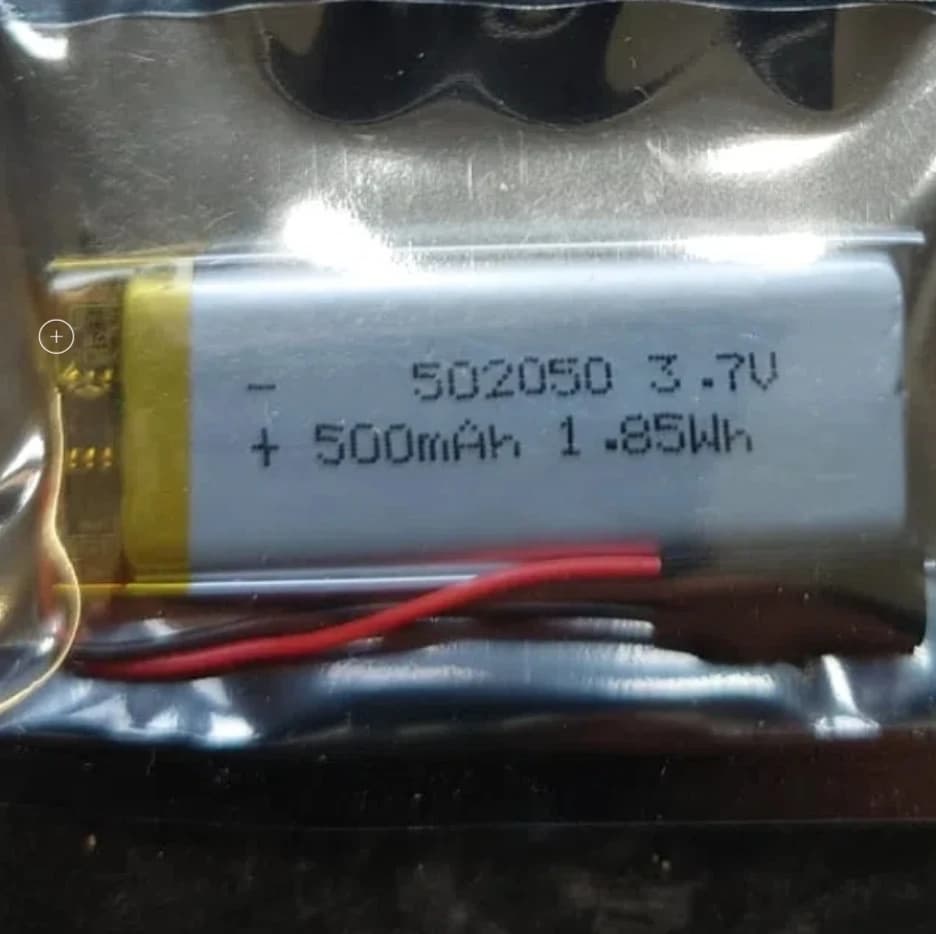100pcs 502050 500Mah Li Polymer Ion Battery For CAMERA MP4 MP3 POWER BANK SMART WATCH MOBILE POWER DVD