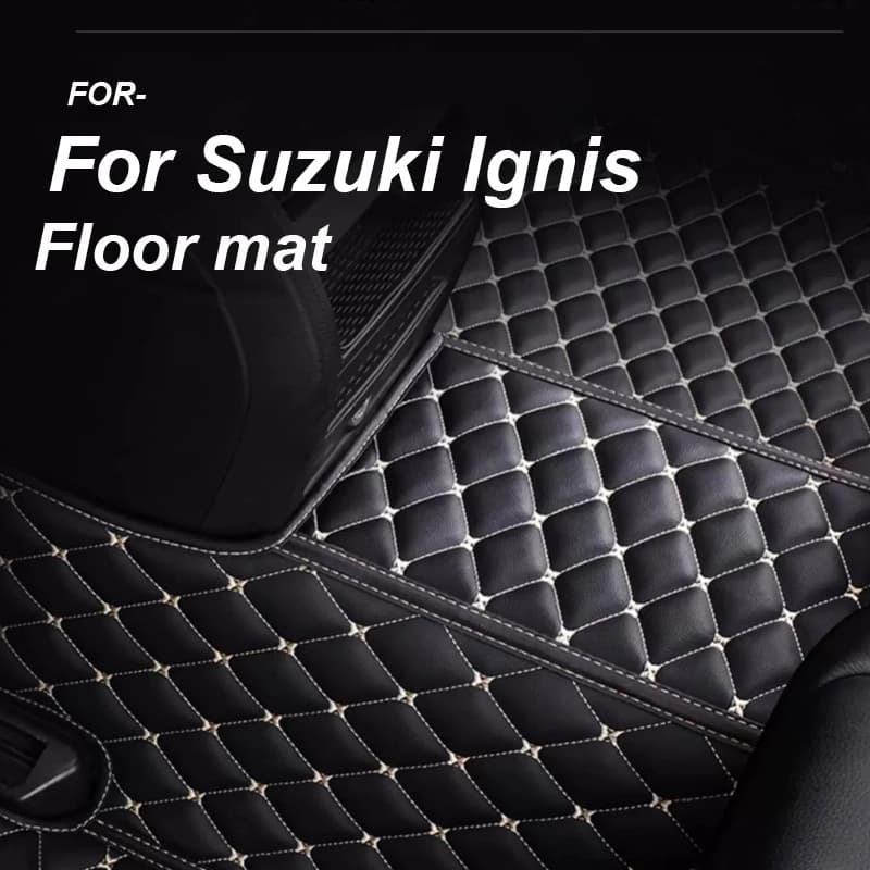 LUXURI Tappetini Auto Per Suzuki Ignis 2022 2021 2020 2019 2018 2017 Tappeti Accessori Per Lo Styling Personalizzati Copertura Parte di Ricambio