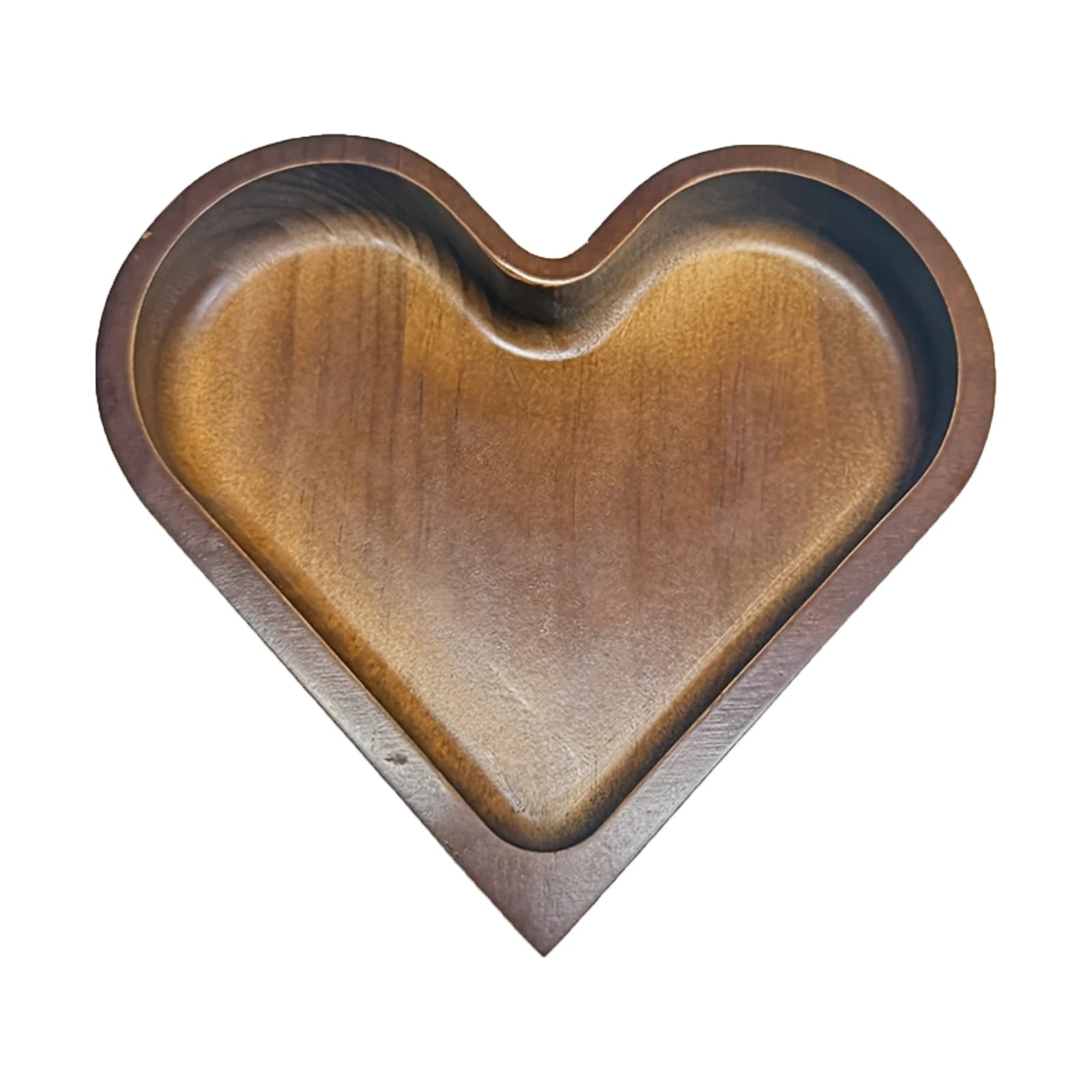 Vassoio per caramelle in legno creativo a forma di cuore Tavoli da pranzo per soggiorno Vassoi per frutta secca Vassoio per snack Vassoio in legno multiuso