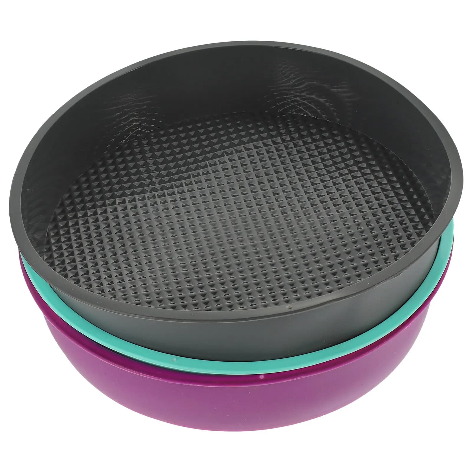 Stampo in Silicone per Torte da 9 Pollici, Flessibile e Antiaderente, per Pane, Dolci, Gelati e Dessert, Resistente al Calore e Adatto al Congelatore