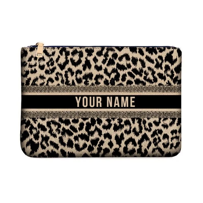 Women's Wallets Personality Floral Print Animal Pouches in Linen Popular bag Women's beach bag Signed bags for luxury parties