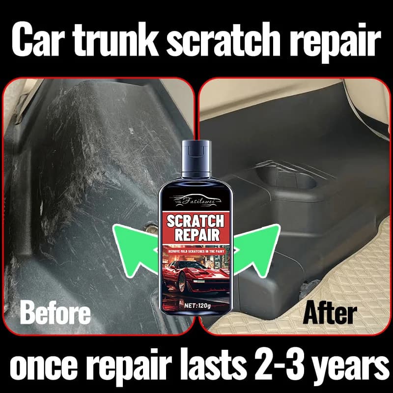 Cera per riparazione graffi bagagliaio auto, kit di ristrutturazione e restauro in plastica per finiture interne, cruscotto e porte, auto Beauty Interi