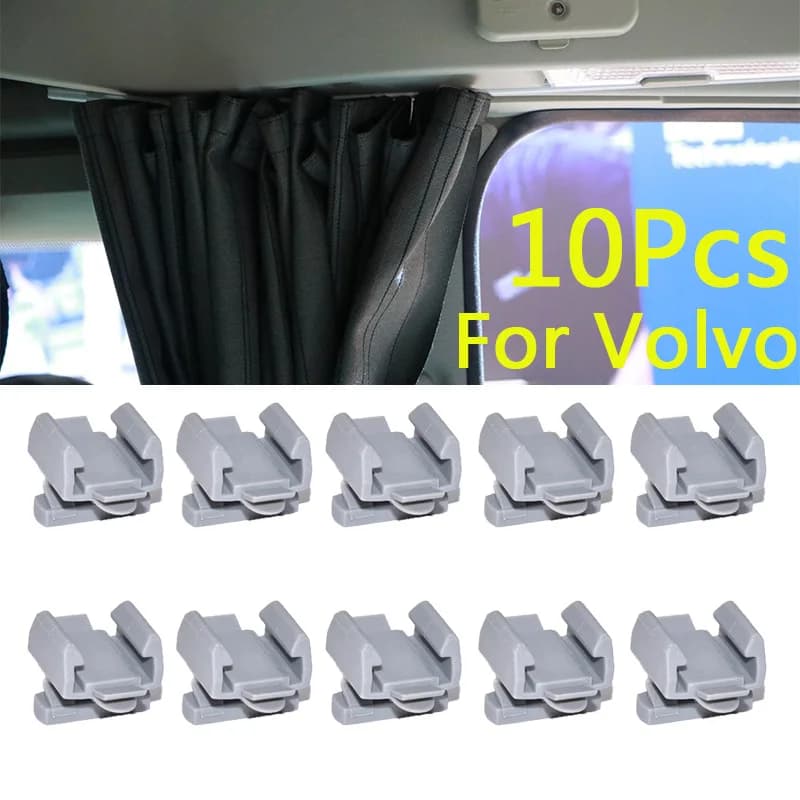 For Volvo Big Truck Curtains Sliding Clips Curtain Buckle Guide Rail Clip Automatic Fixing Accessories for Car Clamps for Curtains
