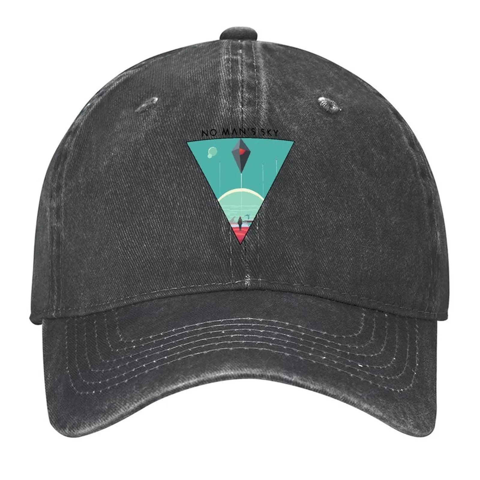 No man's sky Berretto da baseball Cappello per protezione solare Uomo Berretti da pesca di lusso uomo Cappello da ballo selvaggio Abbigliamento da golf Uomo Donna