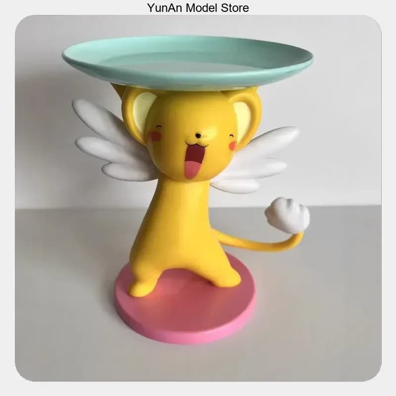 Anime Figure Statue Model Boxed Collectible Desktop Decoration 16cm Keroberos Cardcaptor Sakura Tray Gifts