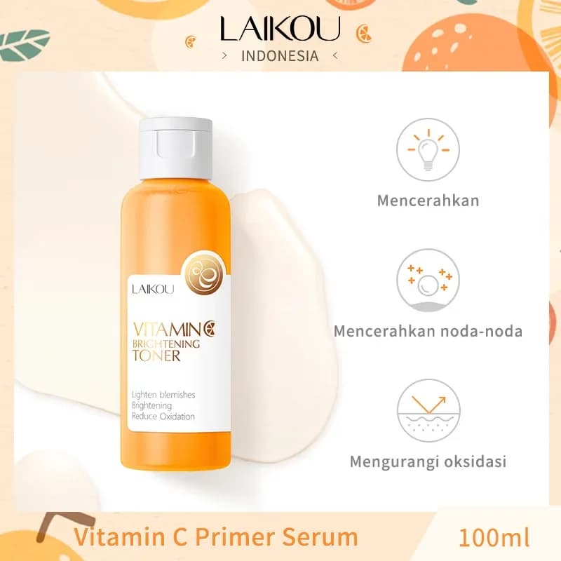 Vitamin C Tonic 100ml Korean Skin Care Hydrating Antioxidant Face Moisturizing Cream for Light Skin Treatment
