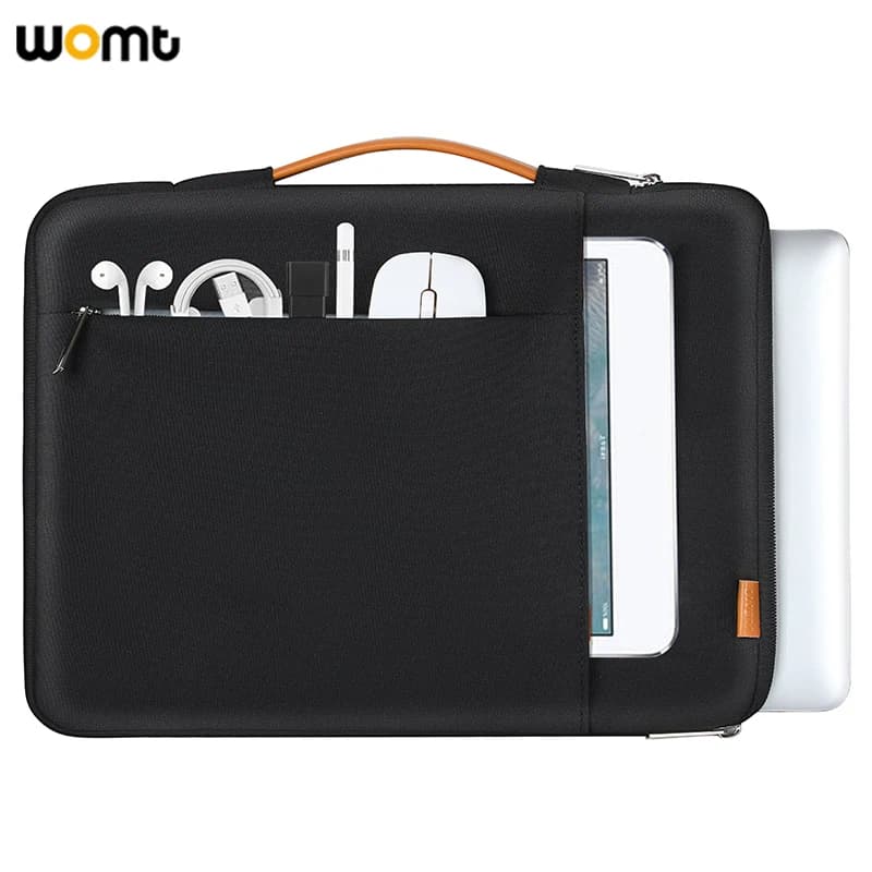 Laptop Carrying Case Men Business Notebook Sleeve Bag for Macbook Pro 16.2 M5 A3403 A3428 A3429 Air 15.3 M3 M2 A3241 A3114 A2941