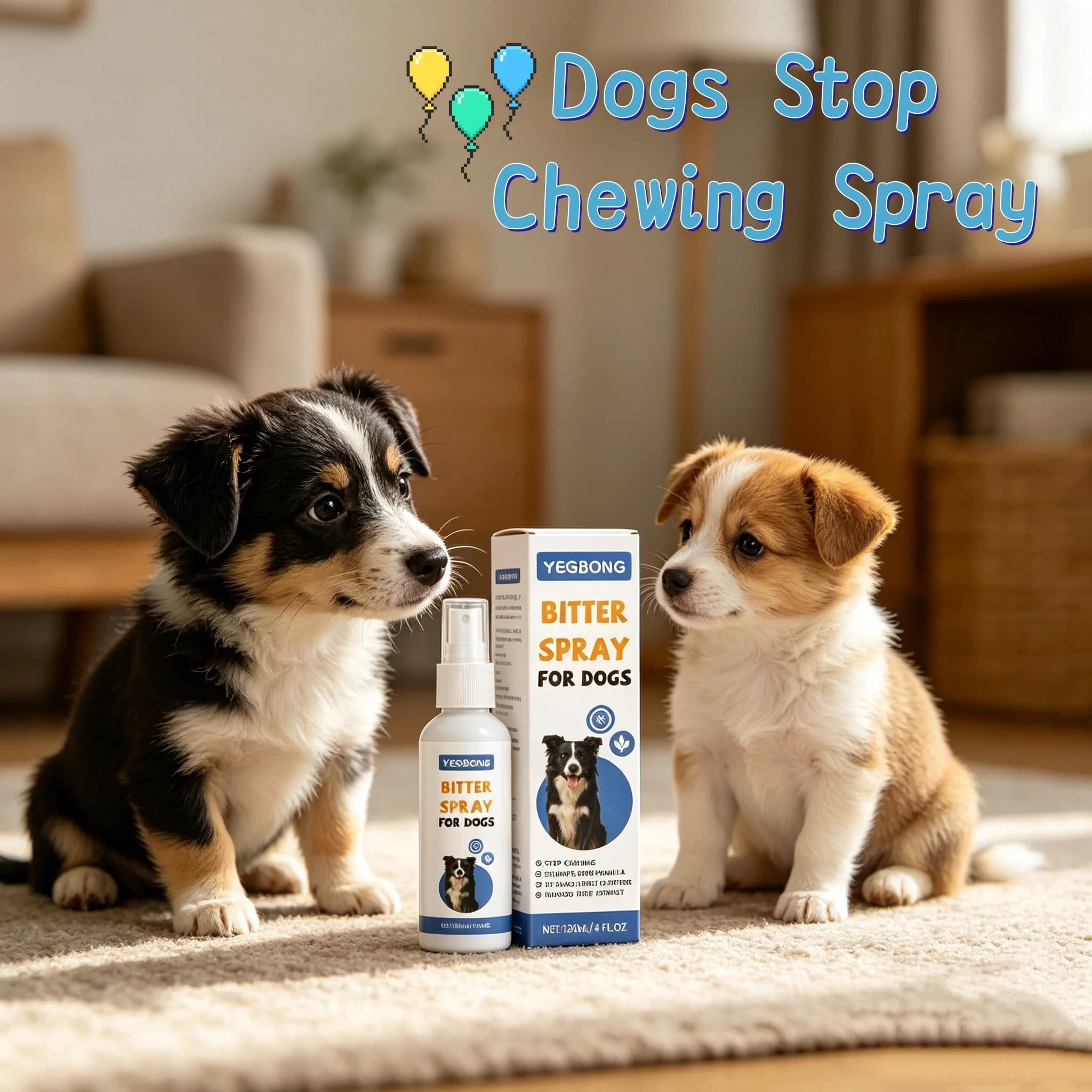 Dogs Stop Chewing Spray No Bite Sofa Protection Reduce Scratching Home Furniture Dog Anti Chew Training Spray For Puppies 120ml