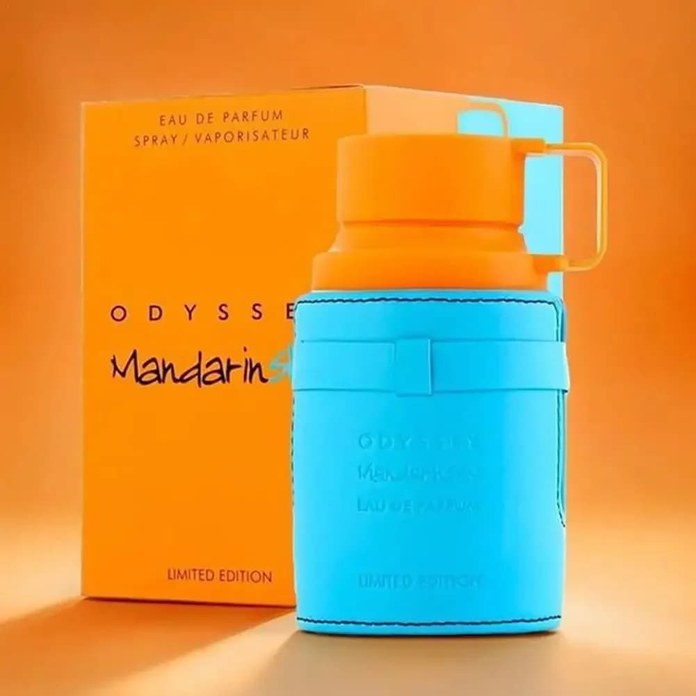 100 Ml Armaf Odyssey Mandarin Sky Eau De Parfum Profumo da Uomo, Fresco e Agrumato, Aroma Duraturo e Sofisticato