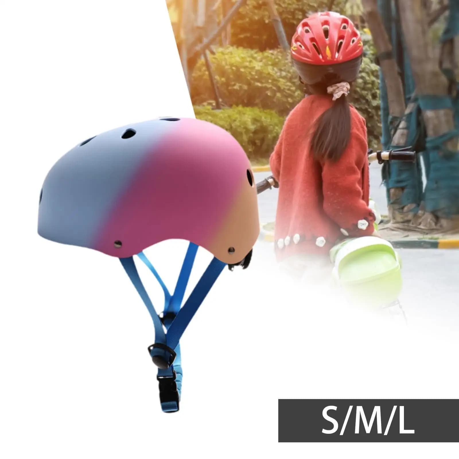 Bike helmet Breathable skateboard helmet for outdoor road bike Mountain Bike