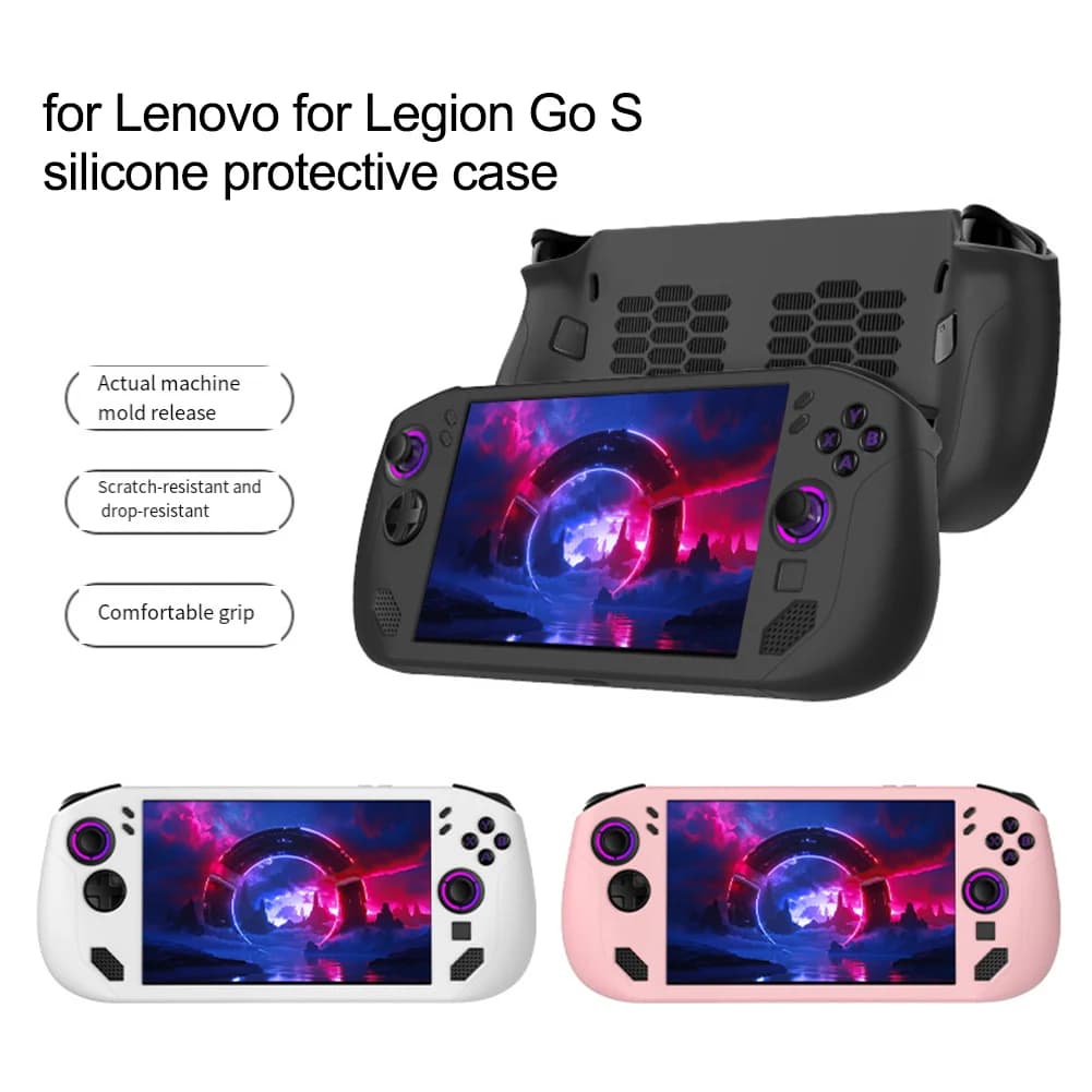 Copertura per console di gioco 30,5x13x5,5 cm Copertura protettiva in silicone anticaduta antigraffio antipolvere per accessori da gioco Legion GO S