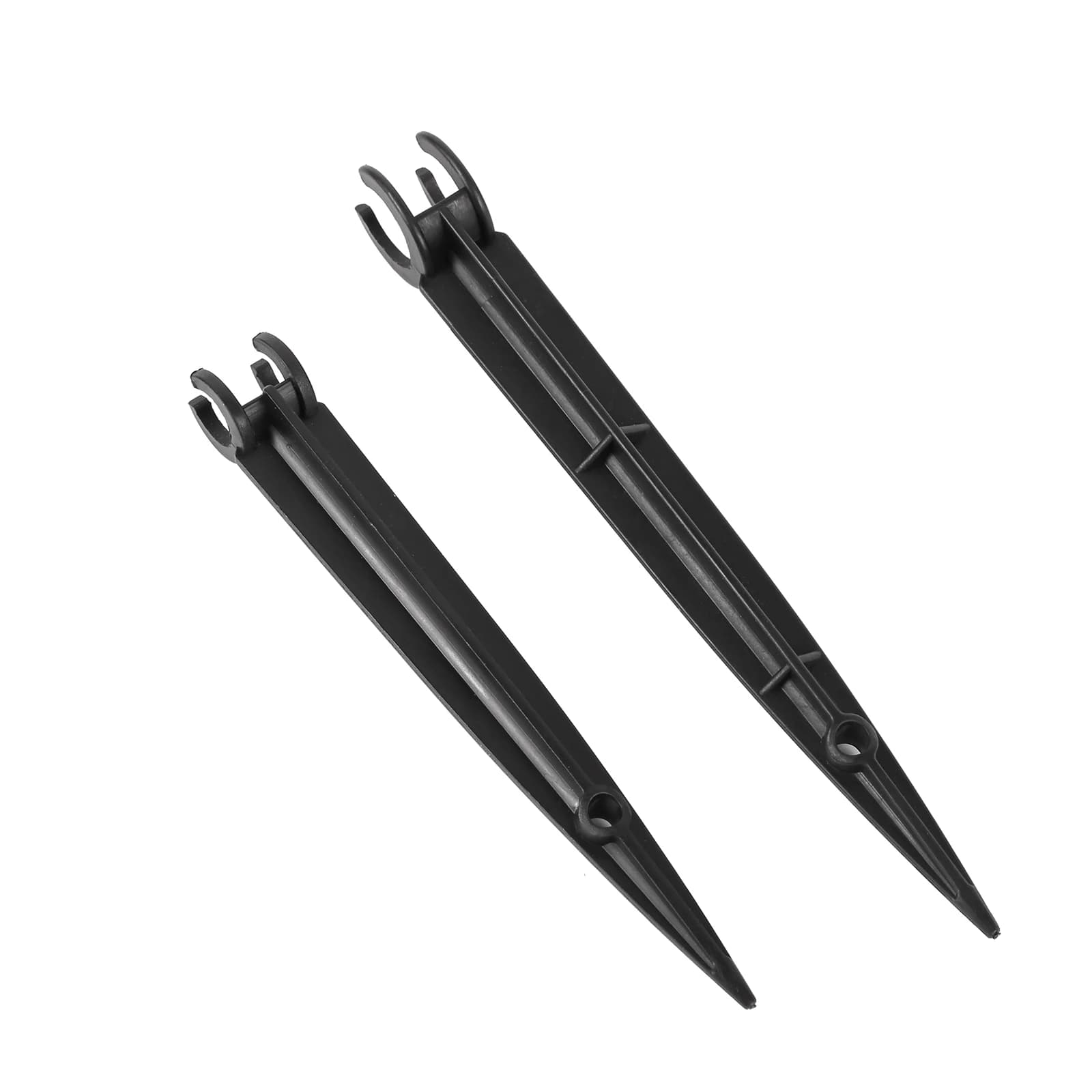 Tubo da giardino Supporto per irrigazione a goccia Pali 4/7Mm 8/11Mm Tubo Tubo Supporto fisso Irrigazione Gocciolatore Staffa per irrigatore 11/13Cm 20 Pz