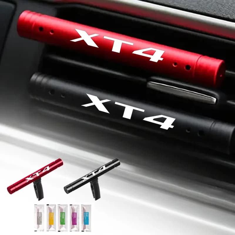 Auto Exit Air Perfume Pliers Smooth Diffuser Solid Duration For Cadillac XT4 Logo Deodorant Remove The Scent Fragrance Accessories