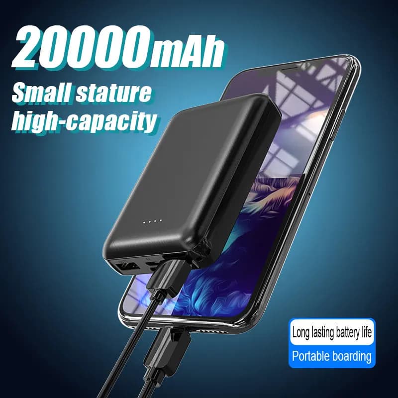 20000mAh Power Bank Caricatore USB portatile Ricarica rapida Batteria esterna Riscaldamento Gilet Giacca Sciarpa Calzini Guanti Attrezzatura Nuovo