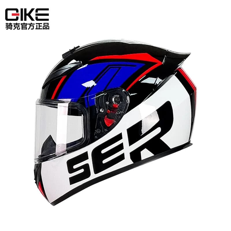 008-130 Integral Motorcycle Helmet for Women's Man, Windproof Fence, DOT Certificate, for Road Bike Scooter